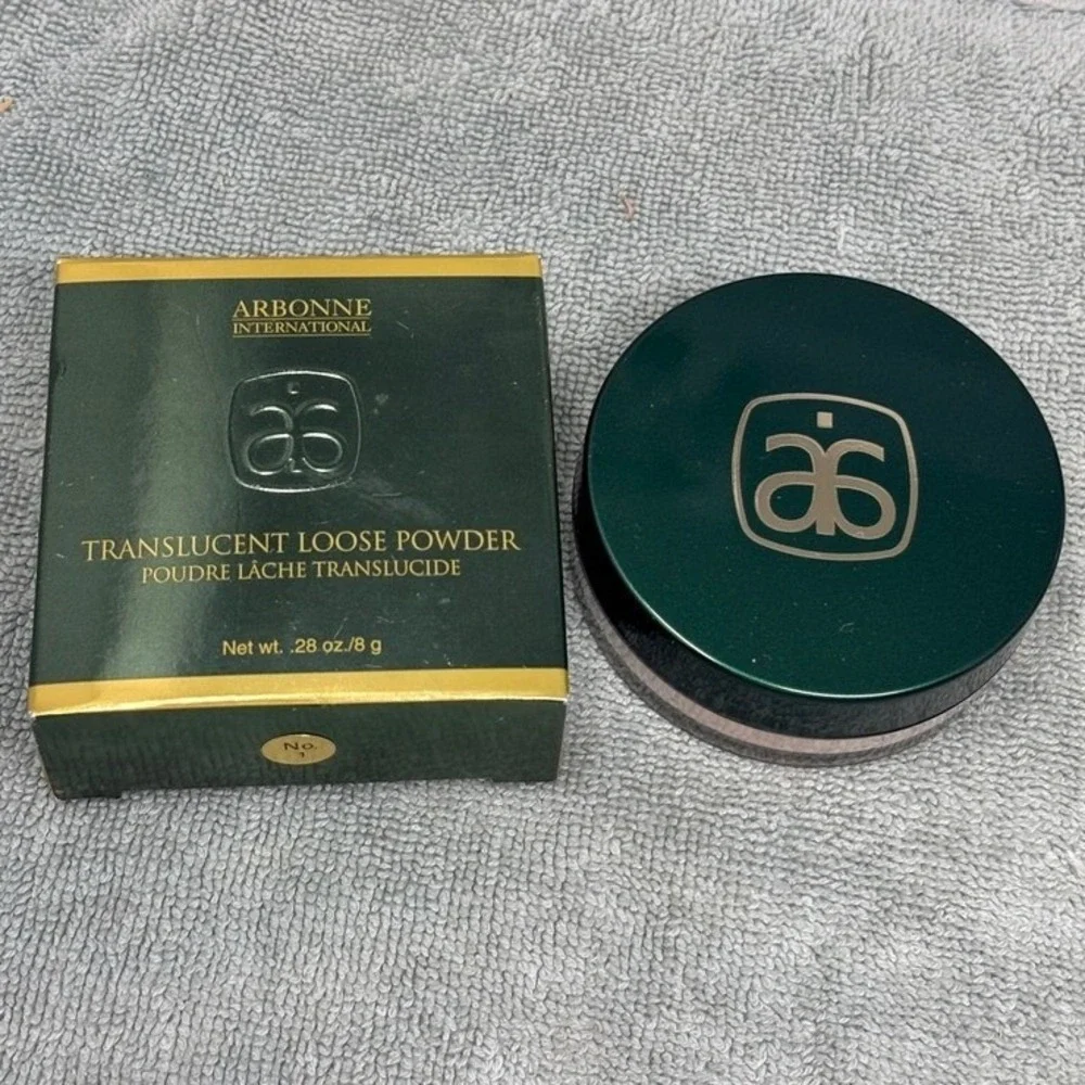 Arbonne International Translucent Loose Powder No 1 Face Setting Makeup 0.39oz